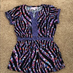 Koi nursing scrub top